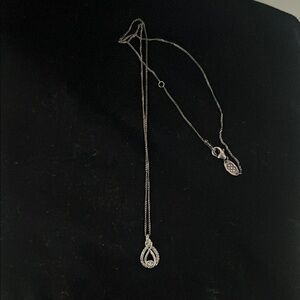 Kay Jewelers Interwoven Diamond Necklace